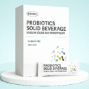 Probiotic solid powder drink