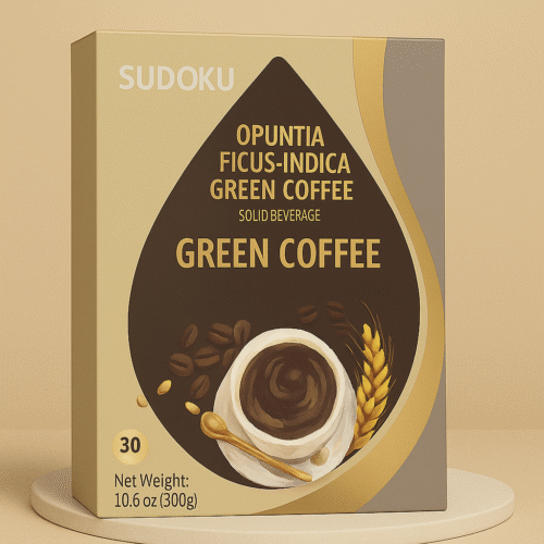 Pear Cactus Green Coffee Solid Drink