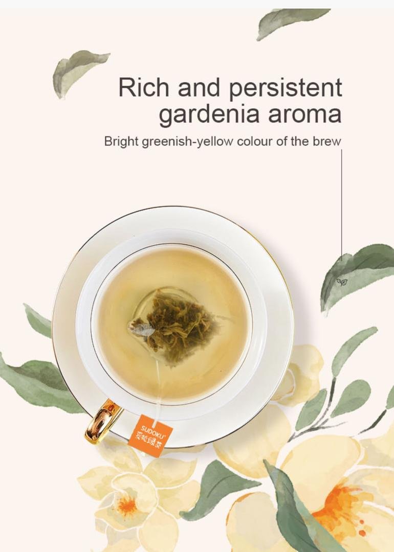 SUDOKU Gardenia Green Tea - Image 3